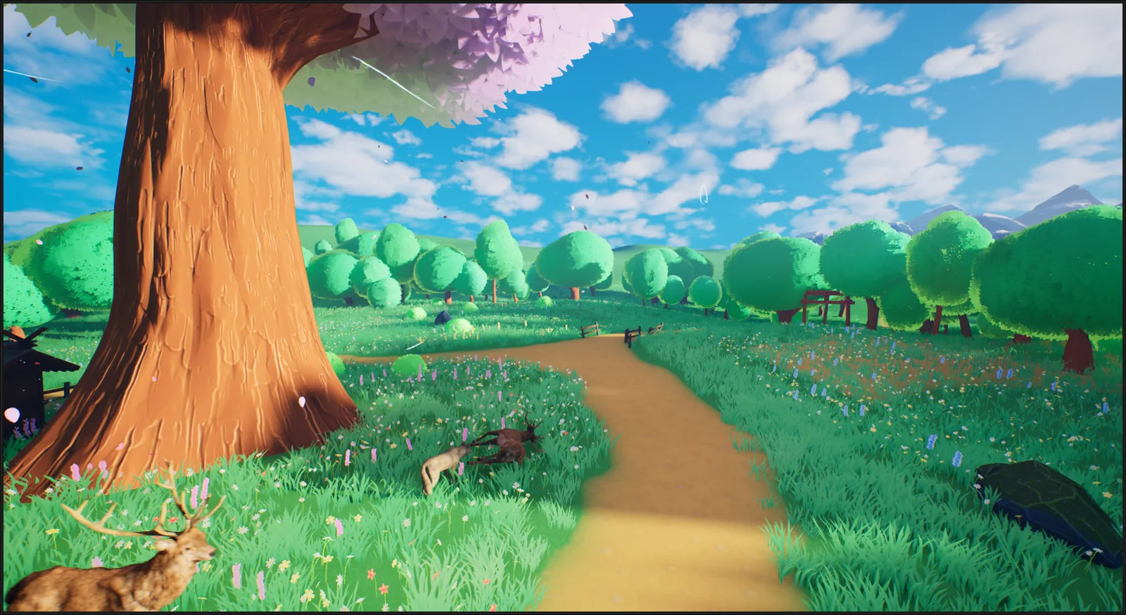 Animal death animation triggered by the AI behavior tree