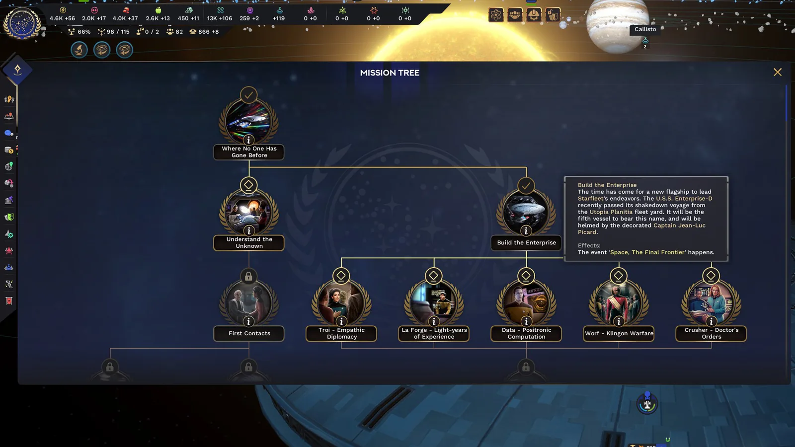 Mission Tree Walkthrough